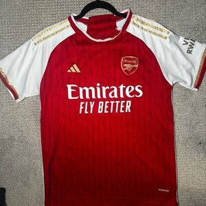 Arsenal Red and White Official Jersey